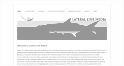 Desktop Screenshot of laterallinemedia.com